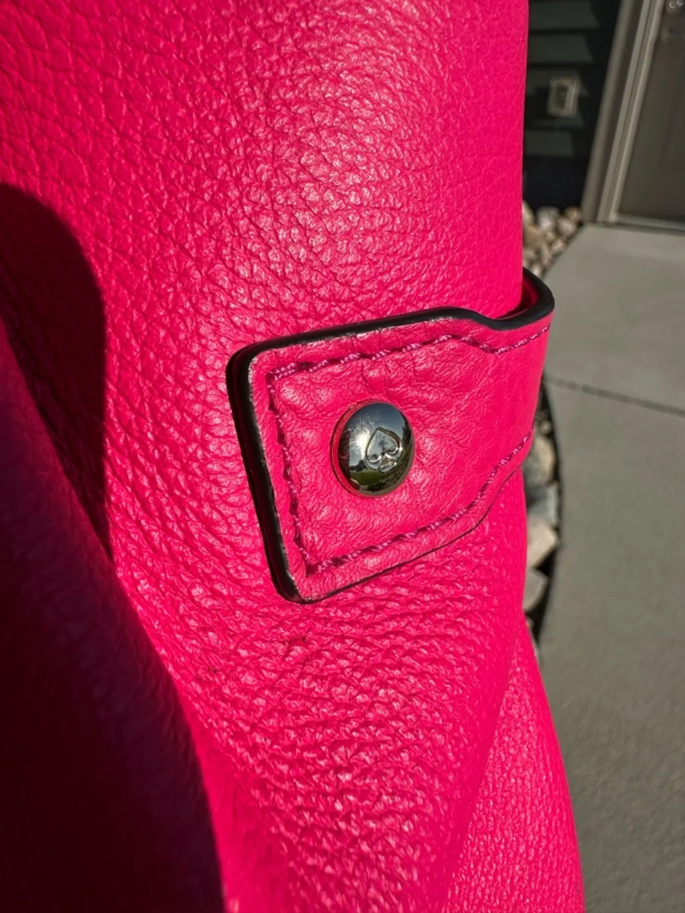 kate spade Bright Pink Leather Tote